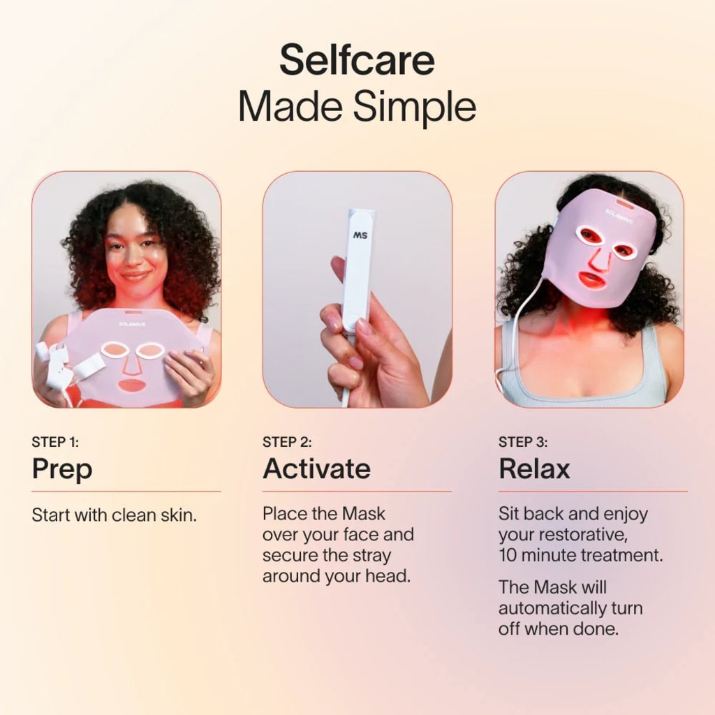 A-List LED Light Therapy Face Mask