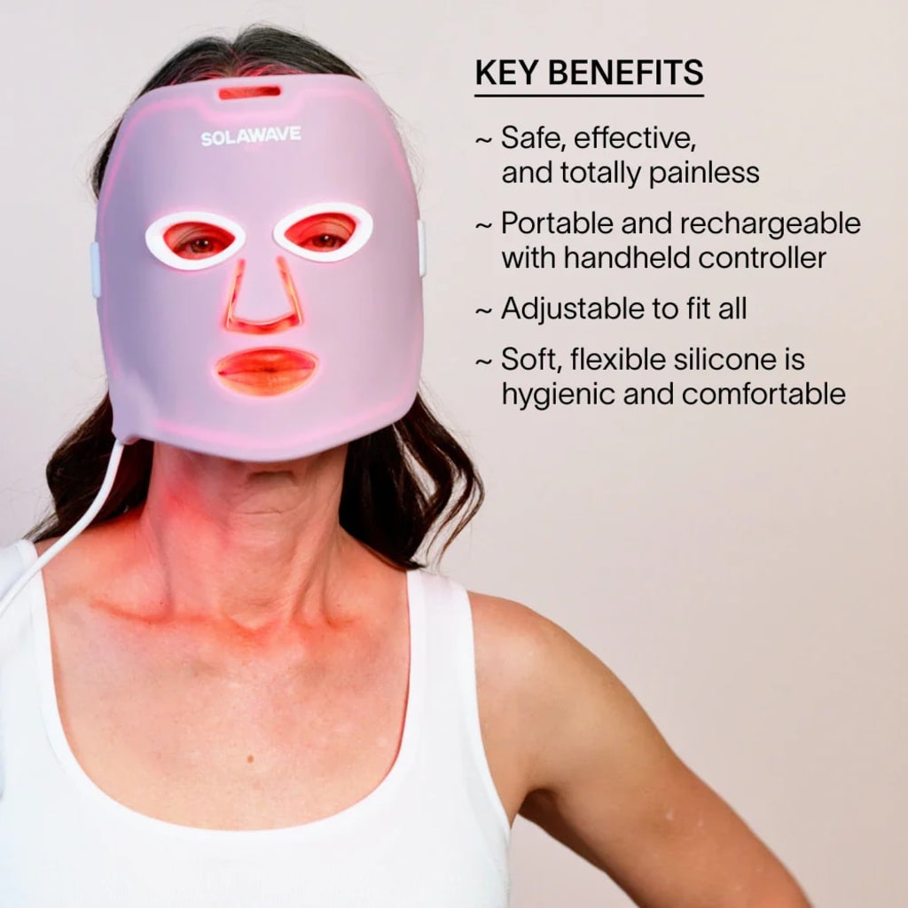 A-List LED Light Therapy Face Mask